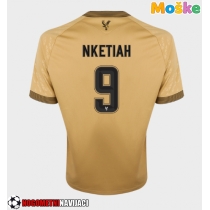 Moške Nogometnih dresov Crystal Palace Eddie Nketiah #9 Gostujoči 2025-26 Kratki rokavi